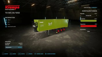 Krampe semi-trailer v1.1 FS22