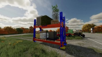 Placeable palletshelf fs22