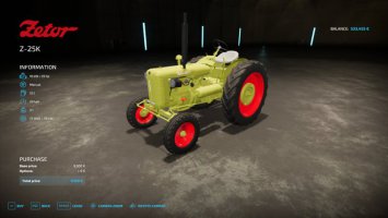 Zetor 25K FS22