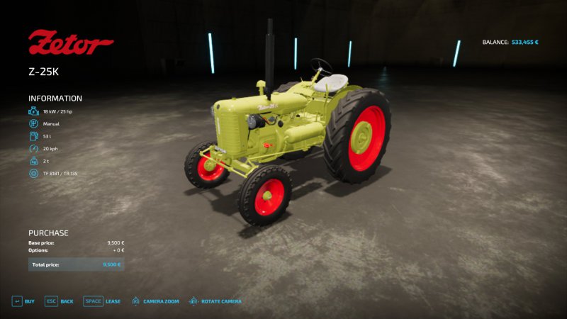 Zetor 25k Fs22 Mod Mod For Farming Simulator 22 Ls Portal 3540