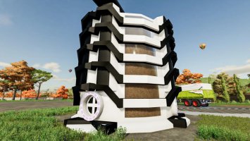 Futuristic Large Silo FS22