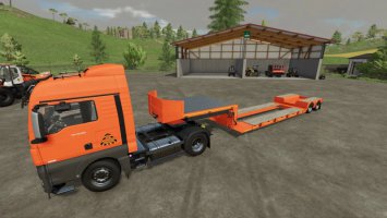 Goldhofer 2 Axle Low Loader fs22