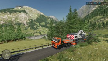 Goldhofer Low Loader With Extensions FS22