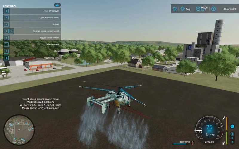 Helicopter Ka Agriculture Fs Mod Mod For Farming Simulator Ls Portal