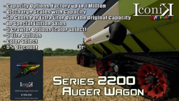 Iconik Series 2200 Auger Wagon FS22