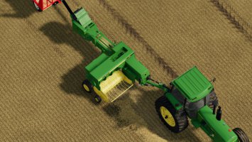 John Deere 348 Square Baler FS22