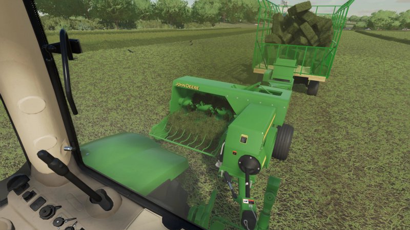 John Deere 348 Square Baler Fs22 Mod Mod For Farming Simulator 22