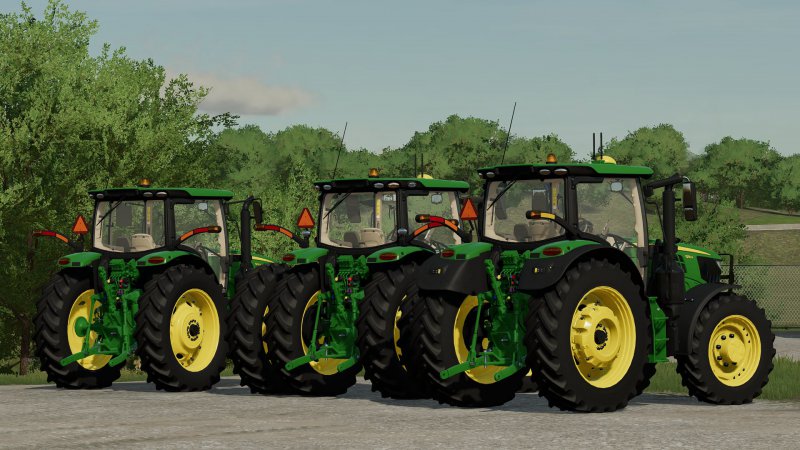 John Deere 6r Medium Frame Series 2014 2021 Fs22 Mod Mod For Farming Simulator 22 Ls Portal 3414