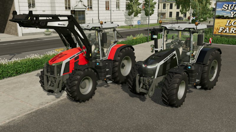 Massey Ferguson 8s V1100 Landwirtschafts Simulator 22 Mod Fs22 Mod ...