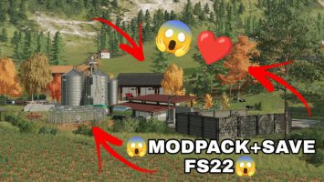 Modpack&Savegame😱 Erlengrat FS22