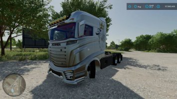SCANIA R1000 ARGENT FS22