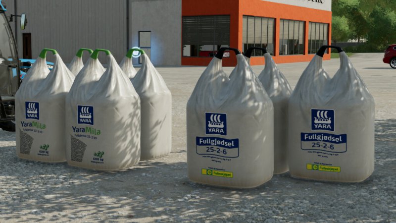 Yara Big Bag Fertilizers V1000 Fs22 Mod Farming Simulator 22 Mod ...