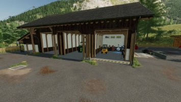 Hofgarage Mit Workshoptrigger FS22