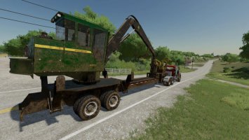 John Deere 437D Delimber FS22