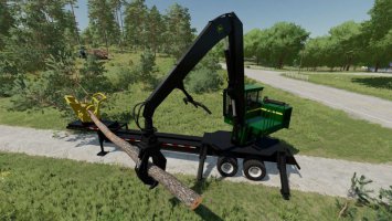 John Deere 437D Delimber FS22