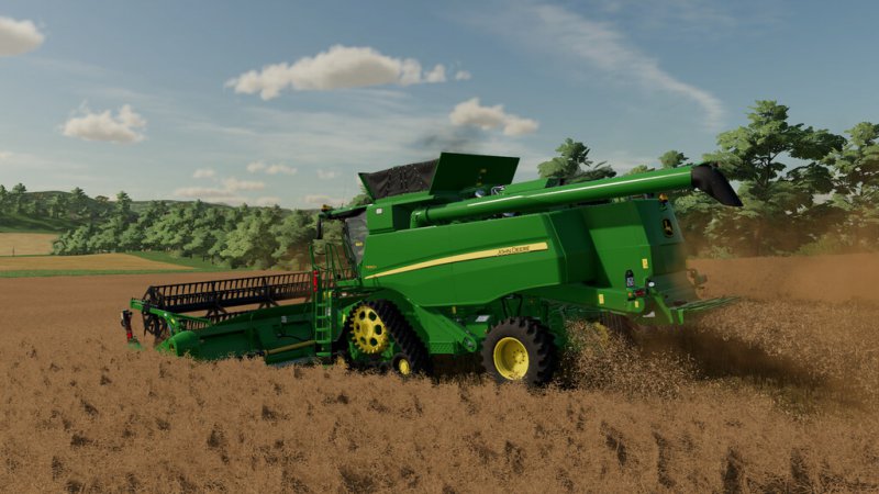 John Deere T Series And 600x Headers Fs22 Mod Mod For Farming Simulator 22 Ls Portal 5493