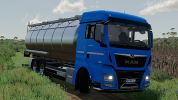 MAN TGX 6x4 Tanker Truck fs22