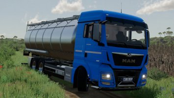 MAN TGX 6x4 Tanker Truck FS22