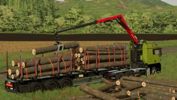 MAN TGX Forest Semi-Truck v1.0.0.1 FS22