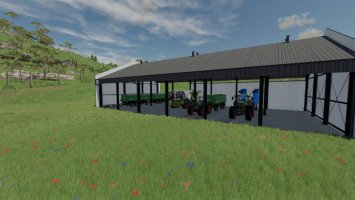 Shed for machines FS22