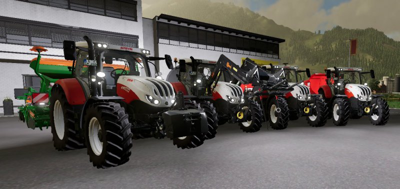 Steyr Profi Cvt Series Fs22 Mod Mod For Landwirtschafts Simulator 22 Ls Portal 5002