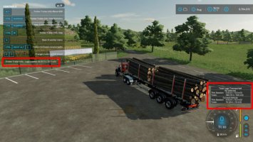 Timber Trailer Info fs22