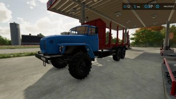 URAL 4320-60 UST-5453 Timber FS22