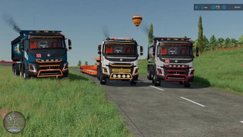 Volvo FMX 8X4 Hardox Tipper FS Miner's Edit FS22