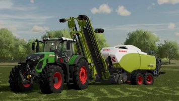 Claas Quadrant 5300 + Nadal R90 FS22