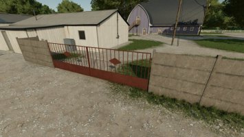Concrete Fence And Gates FS22