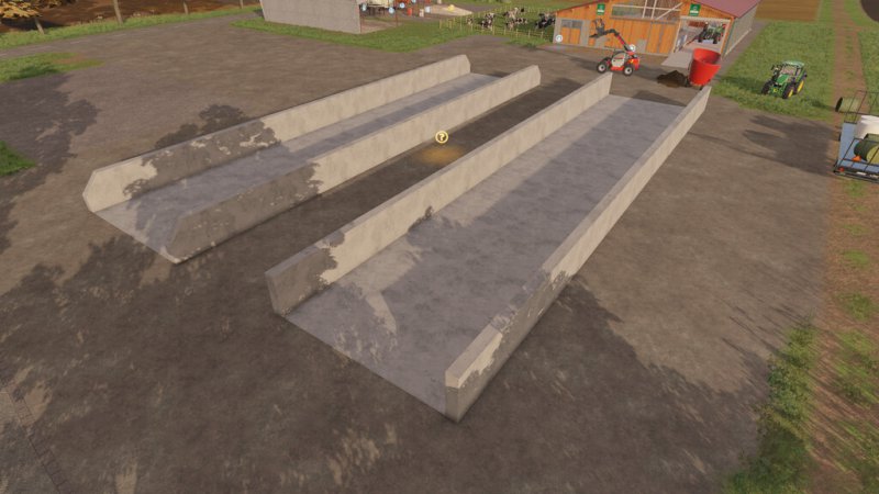 Medium Bunker Silo Set Fs Mod Mod For Farming Simulator Ls