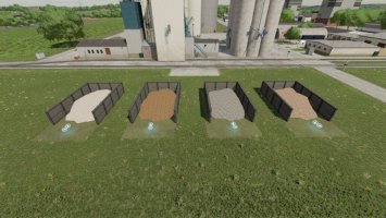 Storage Piles For Earth Fruits And Stones v1.0.0.1 FS22