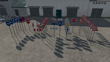 Traffic Sign Package (Prefab)