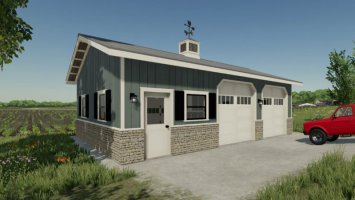 24x36 Amerikanische Garage fs22