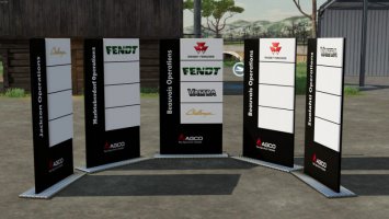 AGCO Dealer Sign Pack fs22