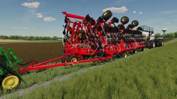 Bourgault 3420-100 Paralink Hoe Drill + 71300 Air Cart v1.0.0.1 FS22