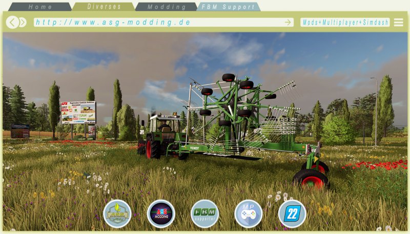 Fendt Schwader Fs22 Mod Mod For Landwirtschafts Simulator 22 Ls Portal 6237