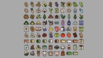 Filltype Icons Decal (Prefab) FS22