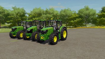 John Deere 6090-6140M WIP FS22