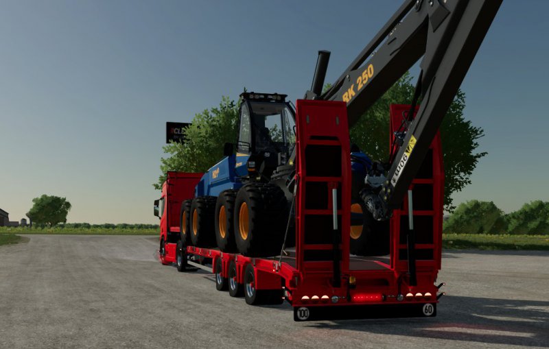 Schwarzmüller Tieflader Mit Bpw Fahrwerk Fs22 Mod Mod For Farming Simulator 22 Ls Portal 5550