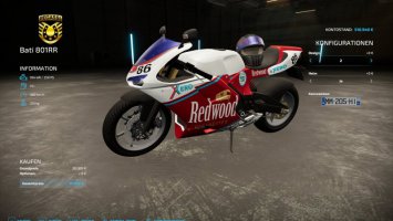 Sport bike Pegassi Bati 801RR FS22