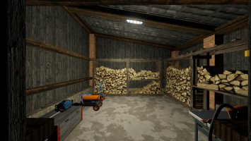 Barn With Garage FS22