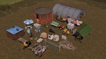 FS19 PACK OZDÓB PLACEABLE fs19