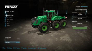 FS22 Fendt Trisix Tractor FS22