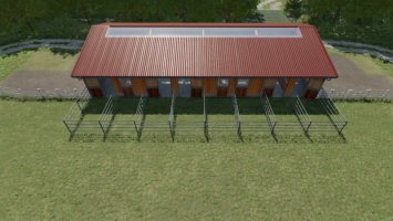 Horse Stable With Paddocks FS22