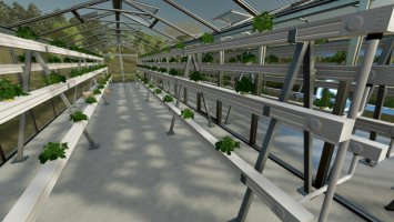 Hydroponics Greenhouse FS22