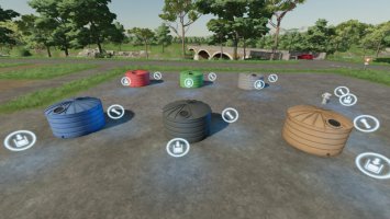 Liquid Storage Tank Pack fs22