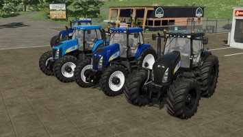 New Holland TG seria edit FS22