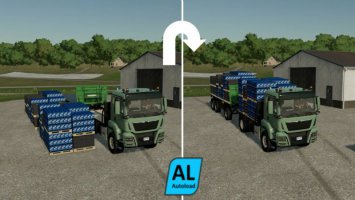 Trucks And Trailer With Pallet Autoload FS22