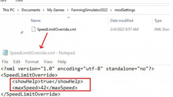 Work Speedlimit Override FS22